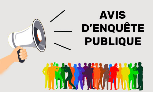Avis de participation du public par voie électronique